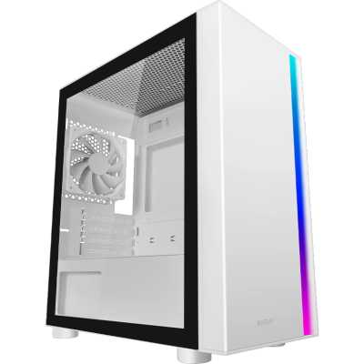 Компьютерный корпус без блока питания PCCooler LM300 ARGb WH, Tempered Glass Mid Tower, белый, ABS, TG, SPCC, 1x120мм ARGb mATX, ITX 170/330/mm 2x2.5", 2x3.5", 5xPCI 1xUSB-A 3.0, 2xUSB-A 2.0 375x205x427mm