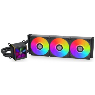 Система водяного охлаждения Lian-Li Galahad II LCD 360 ARGB Soc-AM5/AM4/1200/1700/1851 черный 79.9-3