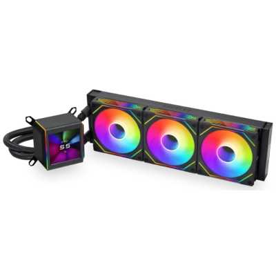 Система водяного охлаждения Lian-Li Galahad II LCD 360 SL-INF ARGB Soc-AM5/AM4/1200/1700/1851 черный