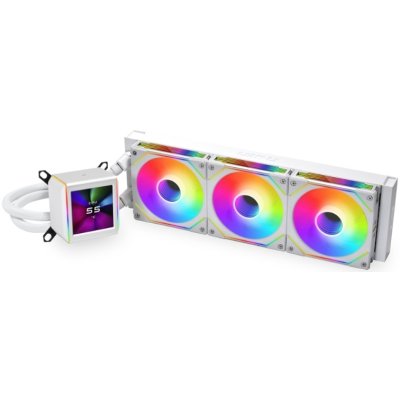 Система водяного охлаждения Lian-Li Galahad II LCD 360 SL-INF ARGB Soc-AM5/AM4/1200/1700/1851 белый
