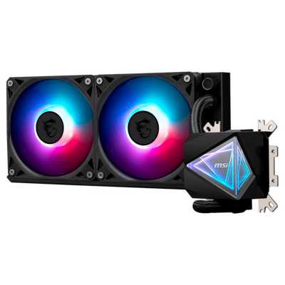 Жидкостная система охлаждения MSI MAG CORELIQUID I240 2x ARGb Gen2 Fan, ARGb Gen2 Block, Color Box