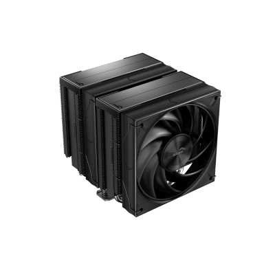 Кулер для процессора SAMA A60B (265W, 4-pin PWM, 156.5mm, 6x6mm, 2x120мм, 78CFM, 29dBA, 2200RPM, S: 1851/1700/1200/115X, AM5/AM4, черный)
