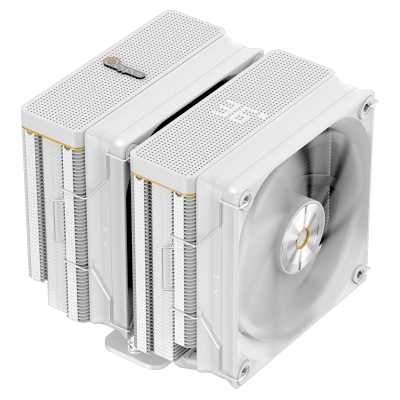 Кулер Ocypus Iota A62 WH Iota-A62-WH белый 120мм алюминий+медь 2000rpm 29db 4-pin 260W 158мм