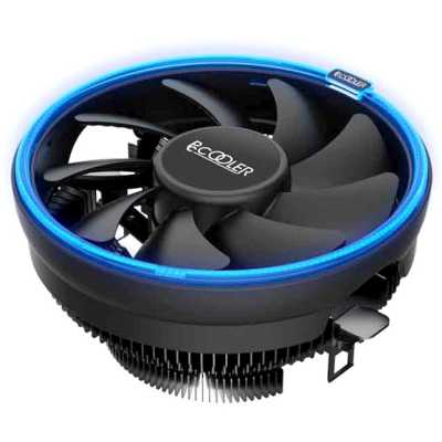 Кулер PCCooler E126MB черный 120мм алюминий 1800rpm 26.5db 4-pin 92W 70мм