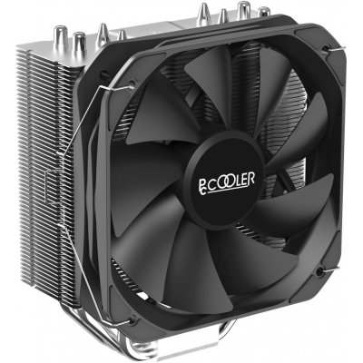 Кулер PCCooler Paladin 400 S115X/1200/1700/AM4 (20 шт/кор, TDP 200W, PWM FAN, 4 тепловые трубки 6мм, 800-1600RPM, 18-28,6dBa)