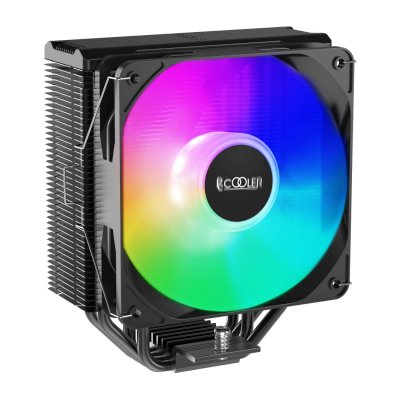 Кулер PCCooler Paladin EX400S черный 120мм алюминий+медь 1800rpm 28.6db 4-pin 180W 157мм