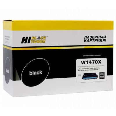 Картридж Hi-Black (HB-W1470X) для HP LaserJet Enterprise M610dn/611dn/612dn/MFP M634/635, 25,2K