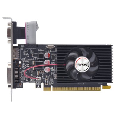Видеокарта AFOX PCI-E GT240 1GB GDDR3 128bit AF240-1024D3L2-V2 VGA DVI HDMI 1FAN LP