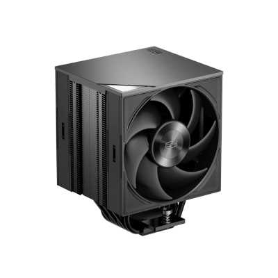 Кулер для процессора PCCooler RZ700D BK (270W, 4-pin PWM, 159.5mm, Al/Cu, 7x6mm, 2x120mm, 79.8CFM, 35.9dBA, 2400RPM, S: 1851/1700/1200/115X, AM5/AM4, black)