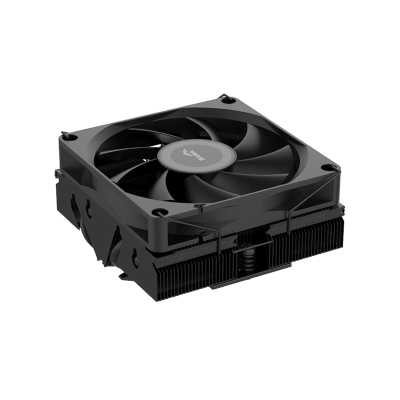 Кулер для процессора CPU Cooler SAMA U40 (130W, 4-pin PWM, 47mm, 4x6mm, 1x90mm, 38.18CFM, 34dBA, 2800RPM, S: 1851/1700/1200/115X, AM5/AM4, black)