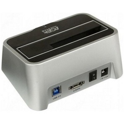 Док-станция для HDD AgeStar 3CBT2 SATA II пластик серебристый 1