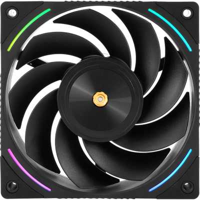 Кулер для корпуса Thermalright TL-K12R Reverse (120x120x25mm, 4-pin PWM, ARGB, 69CFM, 27dBA, 2150RPM, черный)