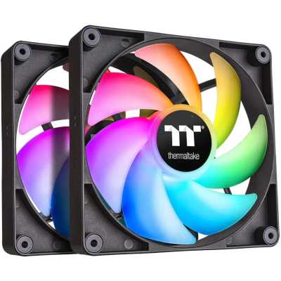 Вентилятор для корпуса Thermaltake CT140 ARGb 140x140x25мм черный 4-pin 30.5dB Ret (CL-F150-PL14SW-A)