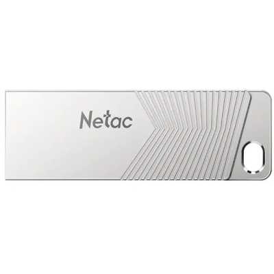 Флеш Диск Netac 16Gb UM1 NT03UM1N-016G-32PN USB3.2 серебристый