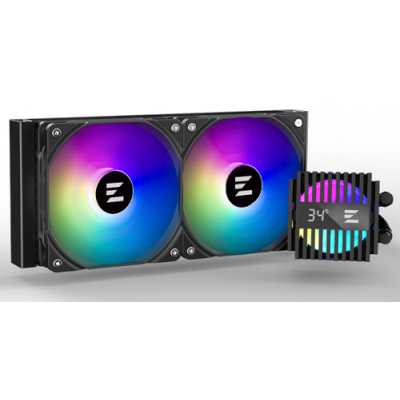 Система жидкостного охлаждения для процессора Zalman ALPHA2 A24 черная 120мм алюминий+медь 2000rpm 29.7db 4-pin 320W