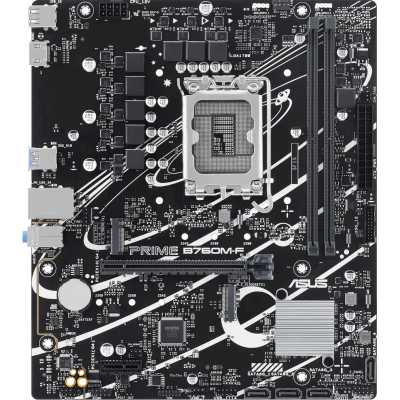 Материнская плата ASUS PRIME B760M-F, LGA 1700, Intel B760, 2xDDR5, 4xSATA, 2xM.2, 1xPCIe 4.0 x16, 1xPCIe 3.0 x1, 1xHDMI, 1x1Gb LAN, 4xUSB-A 5Gbps, 2xUSB-A 2.0, 7.1, mATX