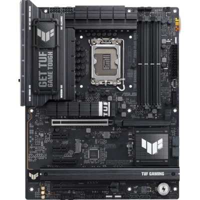 Материнская плата ASUS TUF GAMING Z890-PLUS WIFI, LGA1851, Intel Z890, 4xDDR5, 4xSATA, 4xM.2, 1xPCIe 5.0 x16, DisplayPort, HDMI, USB Type-C, 1x2.5Gb LAN, Thunderbolt, 5x3.5 мм, 7.1, ATX