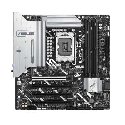 Материнская плата ASUS PRIME Z890M-PLUS WIFI, LGA 1851, Intel Z890, 4xDDR5, 6xSATA, 3xM.2, 1xPCIe 5.0 x16, 1xPCIe 4.0 x4, 2xPCIe 4.0 x1, 1xHDMI, 1xDP, 1x2.5Gb LAN, 2xUSB-A 2.0, 4xUSB-A 3.2 Gen 1, 1xUSB-A 3.2 Gen 2, 1xUSB-C 3.2 Gen 2x2, 3x3.5 мм, 7.1, mATX