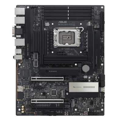Материнская плата ASUS Pro WS Z890-ACE SE, LGA1851, Intel Z890, 4xDDR5, 4xSATA, 4xM.2, 3xPCIe x16, HDMI, D-Sub, USB Type-C, 3x10Gb LAN, 2x3.5 мм, 7.1, ATX