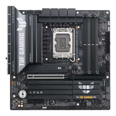 Материнская плата ASUS TUF GAMING B860M-PLUS WIFI LGA1851 mATX 4xDDR5 PCIEx16 PCIEx4 3xM.2 USB-C DP
