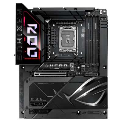 Материнская плата ASUS ROG MAXIMUS Z890 HERO BTF, LGA1851, Intel Z890, 4xDDR5, 4xSATA, 6xM.2, 1xPCIe 5.0 x16, 1xPCIe 4.0 x4, 1xPCIe x1, 1xHDMI, 2xUSB-C (Thunderbolt 4), 1xUSB-C 3.2 Gen 2, 4xUSB-A 3.2 Gen 2, 4xUSB-A 3.2 Gen 1, 2x2.5Gb LAN, Wi-Fi 7, Bluetoo
