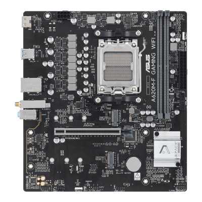 Материнская плата ASUS A620M-F GAMING WIFI AM5 mATX 2xDDR5 PCIEx16 2xM.2 HDMI 2.5GLAN Wi-Fi 6 90MB1K