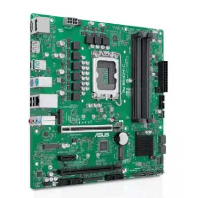Материнская плата ASUS PRO B860M-C-CSM, LGA 1851, Intel B860, 4xDDR5, 4xSATA, 2xM.2, 1xPCIe 5.0 x16, 1xPCIe 4.0 x16, 1xPCIe 3.0 x1, 1xHDMI, 2xDP, 1x1Gb LAN, 1xUSB-C 10Gbps, 1xUSB-A 10Gbps, 2xUSB-A 2.0, 3x3.5 мм, 7.1, mATX