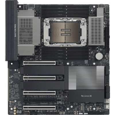 Серверная материнская плата ASUS PRO WS W890-SAGE, 1xLGA 4710-2, Intel W890, 8xDDR5, 4xSATA, 4xM.2, 4xPCIe 5.0 x16, 1xPCIe 4.0 x16, 2xDP, 1x2.5Gb LAN, 1x10Gb LAN, 2xUSB-C 40Gbps (USB4 / Gen3x2), 6xUSB-A 10Gbps, 2xUSB-A 2.0, 7.1, SSI CEB