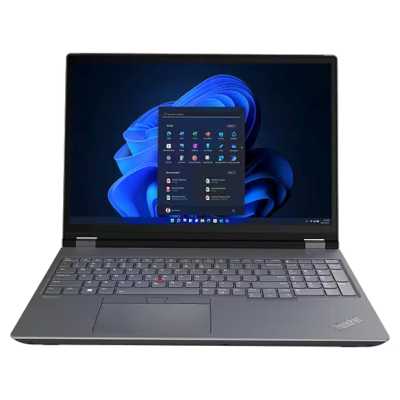 Ноутбук Lenovo ThinkPad P16 G2 Intel Core i7-14700HX/16Gb/SSD512Gb/RTX2000 8Gb/16"/IPS/WUXGA/1920x1200/60Hz/Win11Pro/Storm Grey (21FBA0R7CD)