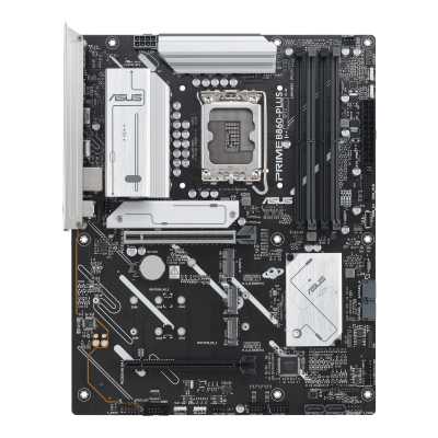 Материнская плата ASUS PRIME B860-PLUS-CSM, LGA 1851, Intel B860, 4xDDR5, 4xSATA, 3xM.2, 1xPCIe 5.0 x16, 1xPCIe 4.0 x16, 1xHDMI, 1xDP, 1x2.5Gb LAN, 2xUSB 2.0, 1xUSB 3.2 Gen 1, 2xUSB 3.2 Gen 2, 1xUSB-C 3.2 Gen 2x2, 3x3.5 мм, 7.1, ATX