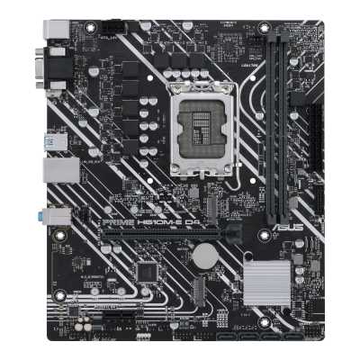 Материнская плата ASUS PRIME H610M-E D4-CSM, LGA 1700, Intel H610, 2xDDR4, 4xSATA, 2xM.2 PCIe 3.0 (x2, x4), 1xPCIe 4.0 x16, 1xPCIe x1, 1xHDMI, 1xDP, 1xVGA, 2xUSB-A 2.0, 2xUSB-A 3.2 Gen 1, 1x 1Gb LAN, 3x3.5 мм, 7.1, mATX
