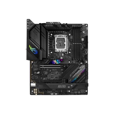 Материнская плата ASUS ROG STRIX B760-F GAMING WIFI, LGA1700, Intel B760, 4xDDR5, 4xSATA, 3xM.2, 2xPCIe x16, 2xPCIe x1, DisplayPort, HDMI, 1x2.5Gb LAN, USB Type-C, 5x3.5 мм, 7.1, ATX