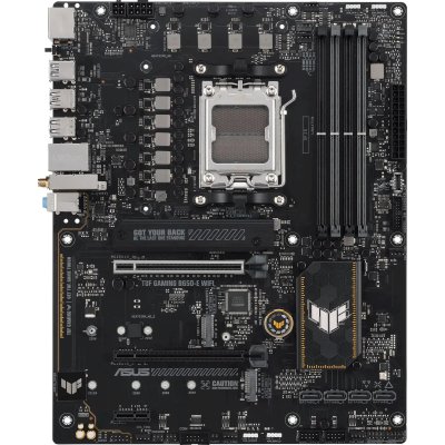 Материнская плата ASUS TUF GAMING B650-E WIFI, AM5, AMD B650, 4xDDR5, 4xSATA, 2xM.2, 1xPCIe 4.0 x16, 2xPCIe x1, DisplayPort, HDMI, 1x2.5Gb LAN, USB Type-C, 3x3.5 мм, 7.1, ATX