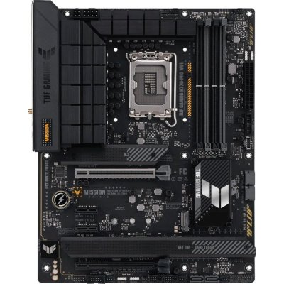 Материнская плата ASUS TUF GAMING H770-PRO WIFI, LGA1700, Intel H770, 4xDDR5, 4xSATA, 4xM.2, 2xPCIe x16, 2xPCIe x1, DisplayPort, HDMI, 1x2.5Gb LAN, USB Type-C, 5x3.5 мм, 7.1, ATX