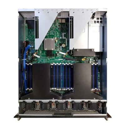 Серверная платформа AIC BP201-LX 2U, 2x2.5"; internal, Lynx (2xs3647,24xDDR4 DIMM, 2x1GbE, dedicated BMC port,2xM.2 NGFF),4xPClex16, 2x OCP 2.0 mezzanine, 800W 1+180+ Platinum, 28";";slide rail