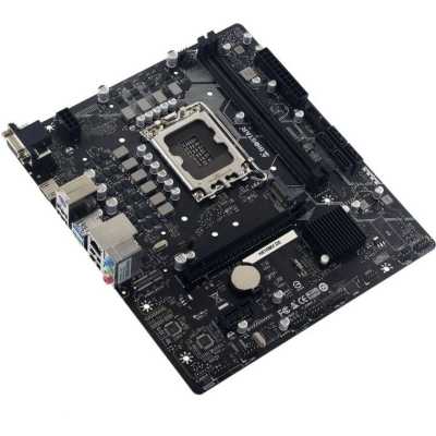 Материнская плата Biostar H610MH D5, LGA 1700, Intel H610, 2xDDR5, 4xSATA, 1xM.2 PCIe 3.0 x4, 1xPCIe 4.0 x16, 1xPCIe x1, 1xHDMI, 1xVGA, 1x 1Gb LAN, 4xUSB-A 2.0, 2xUSB 3.2 Gen 1, 3x3.5 мм, mATX