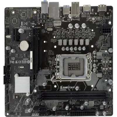 Материнская плата Biostar H610MS, LGA 1700, Intel H610, 2xDDR4, 4xSATA, 1xM.2, 1xPCIe 4.0 x16, 1xPCIe x1, 1xHDMI, 1xDP, 1x 1Gb LAN, 1xUSB-A 3.2 Gen 1, 4xUSB-A 2.0, 3x3.5 мм, 7.1, mATX