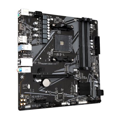 Материнская плата Gigabyte A520M DS3H V2 (V1.1), AM4, AMD A520, 4xDDR4, 4xSATA, 1xM.2, 1xPCIe 3.0 x16, 1xDP, 1xHDMI, 1x 1Gb LAN, 4xUSB 2.0, 4xUSB 3.2 Gen 1, 3x3.5 мм, 7.1, mATX