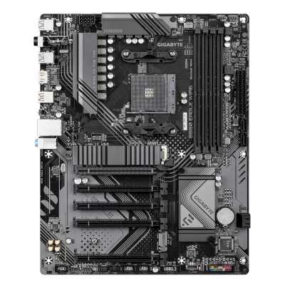 Материнская плата Gigabyte B550 EAGLE WIFI6, AM4, AMD B550, 4xDDR4, 4xSATA, 2xM.2, 1xPCIe 4.0 x16, 4xPCIe 3.0 x16, 1xHDMI, 1x 1Gb LAN, 1xUSB-C 3.2 Gen 1, 1xUSB-A 3.2 Gen 2, 2xUSB-A 3.2 Gen 1, 4xUSB-A 2.0, 3x3.5 мм, 7.1, ATX