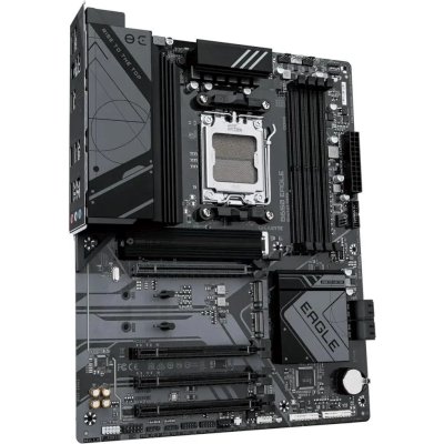 Материнская плата GIGABYTE B650 EAGLE, AM5, AMD B650, 4xDDR5, 4xSATA, 3xM.2, 1xPCI-E 4.0 x16, 1xHDMI, 1xDP, 2xUSB-C 3.2 Gen 1, 2xUSB-A 3.2 Gen 2, 6xUSB-A 2.0, 1x 1Gb LAN, 3x3.5 мм, 7.1, ATX