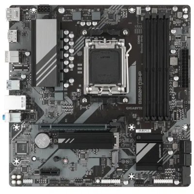 Материнская плата Gigabyte B650M D3HP, AM5, AMD B650, 4xDDR5, 4xSATA, 2xM.2, 1xPCI-E 4.0 x16, 1xPCI-E x1, 1xHDMI, 2xDP, 1x 2.5Gb LAN, 3xUSB-A 3.2 Gen 1, 2xUSB-A 2.0, 1xUSB-C 3.2 Gen 1, 3x3.5 мм, 7.1, Micro-ATX