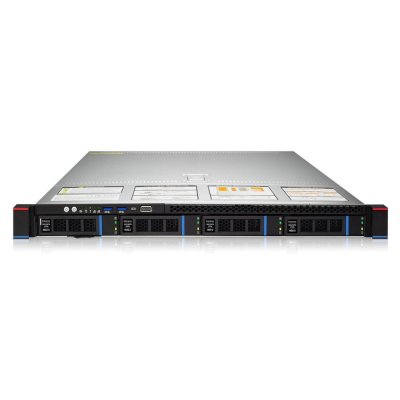 Серверная платформа Gooxi SL101-D04R-G3 1U 4bay server, 2pcs of riser cards 1300W 1+1 PSU EU power cable rail kit