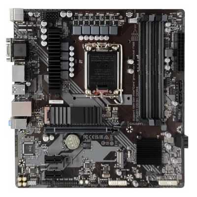 Материнская плата Gigabyte B760M DS3H DDR4, LGA 1700, Intel B760, 4xDDR4, 4xSATA, 2xM.2, 1xPCIe 4.0 x16, 2xPCIe x1, 1xHDMI, 1xDP, 1xVGA, 1x 2.5Gb LAN, 3xUSB-A 3.2 Gen 1, 1xUSB-C 3.2 Gen 2, 2xUSB-A 2.0, 3x3.5 мм, 7.1, mATX