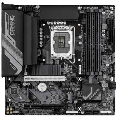 Материнская плата GIGABYTE B760M GAMING X DDR4 GEN5, LGA 1700, Intel B760, 4xDDR4, 4xSATA, 2xM.2, 1xPCIe 5.0 x16, DisplayPort, HDMI, 1x2.5Gb LAN, 3x3.5 мм, 7.1, microATX