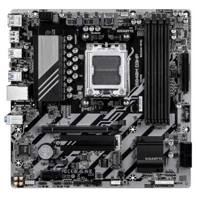 Материнская плата Gigabyte B840M D3HP, AM5, AMD B840, 4xDDR5, 4xSATA, 2xM.2, 1xPCIe 4.0 x16, 1xPCIe x1, 1xHDMI, 2xDP, 1x1Gb LAN, 1xUSB-C 5Gbps, 1xUSB-A 5Gbps, 1xUSB-A 10Gbps, 3xUSB-A 2.0, 3x3.5 мм, 7.1, mATX