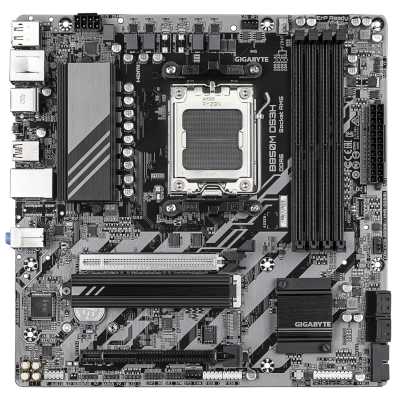 Материнская плата Gigabyte B850M DS3H, AM5, AMD B850, 4xDDR5, 4xSATA, 2xM.2, 1xPCIe 5.0 x16, 1xPCIe 3.0 x4, 1xHDMI, 2xDP, 1x 2.5Gb LAN, 3xUSB-A 3.2 Gen 1, 1xUSB-A 3.2 Gen 2, 4xUSB-A 2.0, 1xUSB-C 3.2 Gen 2, 3x3.5 мм, 7.1, mATX