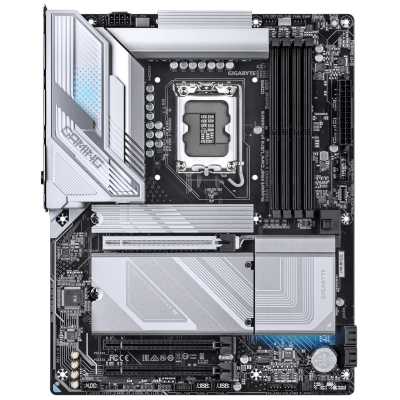 Материнская плата GIGABYTE B860 GAMING X WIFI6E, LGA1851, Intel B860, 4xDDR5, 4xSATA, 3xM.2, 1xPCIe 5.0 x16, DisplayPort, HDMI, USB Type-C, 1x2.5Gb LAN, 3x3.5 мм, 7.1, ATX