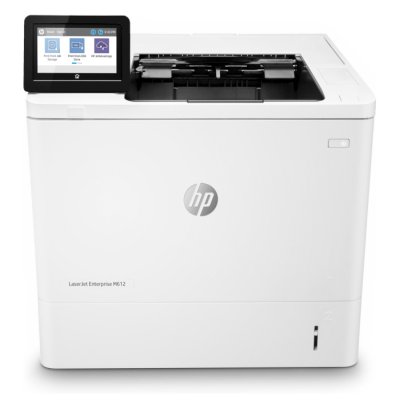 Принтер лазерный HP LaserJet Enterprise M612dn (7PS86A), A4, ч/б, печ. до 71 стр/мин., 1200 x 1200 dpi, USB, RJ-45, Air Print, Mopria