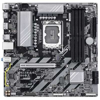 Материнская плата Gigabyte B860M D3HP, LGA 1851, Intel B860, 4xDDR5, 4xSATA, 2xM.2, 1xPCIe 5.0 x16, 2xPCIe x1, 1xHDMI, 1xDP, 1x 1Gb LAN, 3xUSB-A 3.2 Gen 1, 3xUSB-A 2.0, 1xUSB-C 3.2 Gen 1, 3x3.5 мм, 7.1, mATX