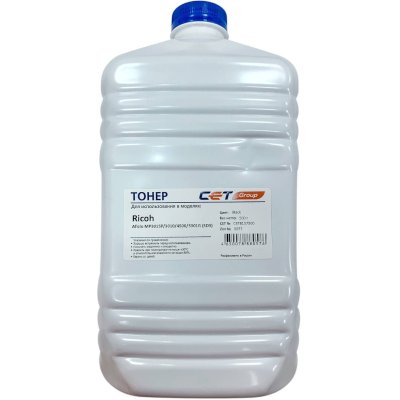 Тонер Cet SD3 CET8157500 черный бутылка 500гр. для принтера RICOH Aficio MP301SP/3010/4500/5001G
